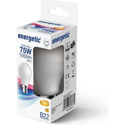 Nordlux NOR 5181021621 B22 A60 2700K 1055lm
