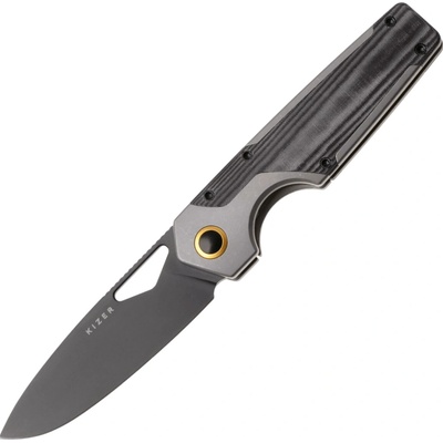 Kizer Serpentine, Matt DLC Ultra Elmax, Ti&Micarta Ki3759FDA2