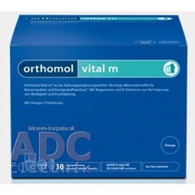 Orthomol VITAL M granulát+kapsuly+tabliety 30 denných dávok