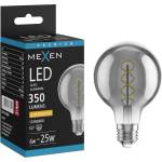 Mexen Vintis Крушка с нажежаема спирала LED E27, G80, 6W, Топла - 2200K, 350 lm, димирана (L165-E27-0622-70)