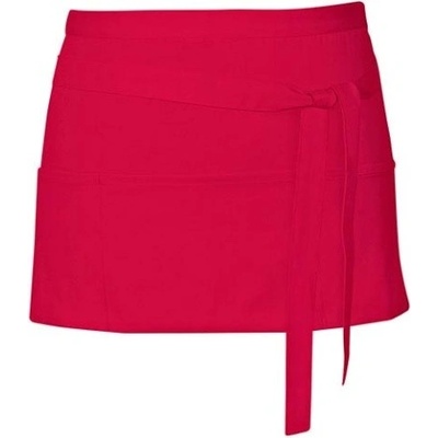 Link Kitchen Wear Koktejlová zástěra X983 Red Pantone 200 60x30cm