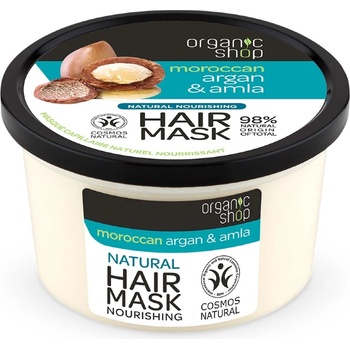 Organic Shop Moroccan Argan & Amla Nourishing Hair Mask 250 ml