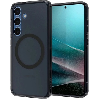 Spigen Samsung S25 SPIGEN ULTRA HYBRID MAG пластмасов протектор за телефон, устойчив на удар, MagSafe, BLACK ACS09005 (ACS09005)