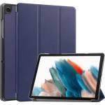 Gigapack Samsung Tab A9 LTE GIGAPACK Tok стоящ, с кожен ефект, активен FLIP, държач за настолен компютър, СИНЬО GP-150669 (GP-150669)