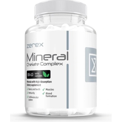 Zerex Zerex Mineral Chelát Komplex 90 mäkkých kapsúl