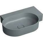 Omnires Ovo M+ 64x44 cm right matt ash grey (OVO645UWPAG)