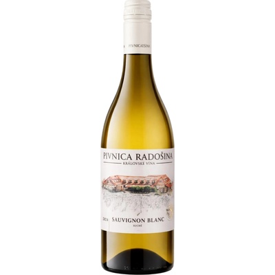 Pivnica Radošina Sauvignon Blanc 2024 suché 12% 0,75 l (čistá fľaša)