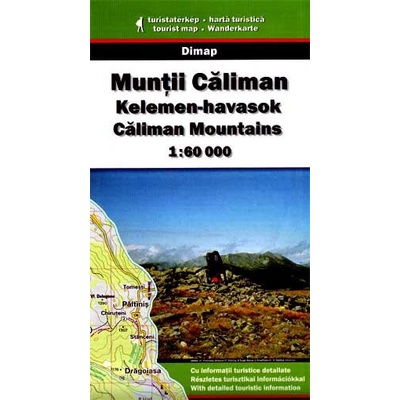 DIMAP Muntii Caliman 1:60 000 turistická mapa
