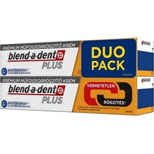 Blend-a-dent Plus Dual Power fixačný krém na zubnú náhradu 2× 40 g