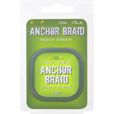 ESP šnúra Anchor Braid Weedy Green 10m 15lb