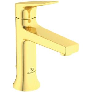 Ideal Standard La Dolce Vita - Смесител за умивалник със сифон, матирано злато BD653A2 (BD653A2)