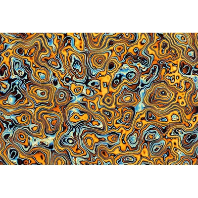 DIMEX ART Флизелинов фототапет цветен вълнообразен абстракт 375 x 250 см