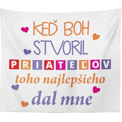 Sablio Deka Keď Boh stvoril priateľa 150x120
