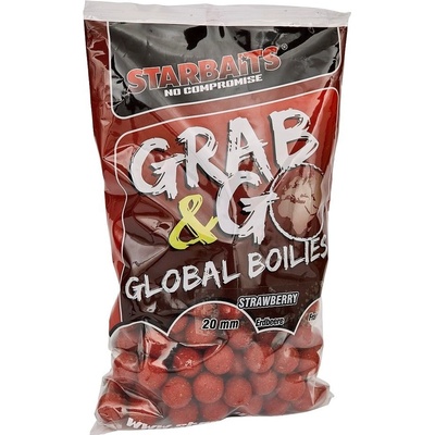 Starbaits Grab & Go Global Boilies 2,5 kg 20 mm Strawberry jam – Hledejceny.cz