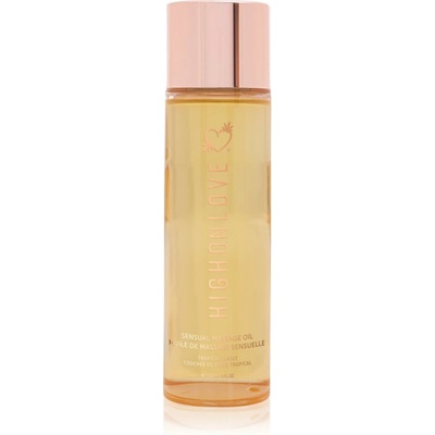 High on Love MASSAGE OIL масажно олио TROPICAL SUNSET 120ml