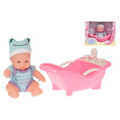 Mikro Trading bábätko s vaničkou 23 cm