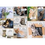 Nathan - Puzzle Cats Foolishness - 1 500 piese