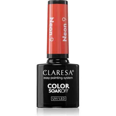 Claresa SoakOff UV/LED Color Neon gelový lak na nehty odstín 9 5 g
