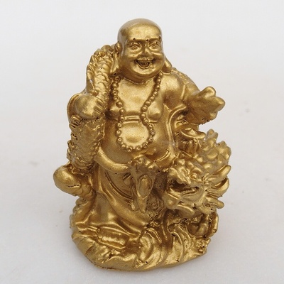 e-bonsai Budha zlatý střední 4,5 x 5,5 cm