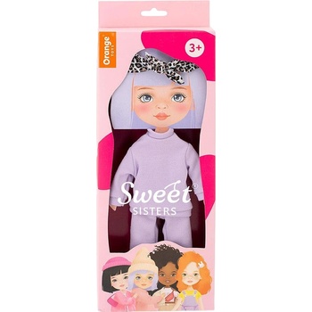 Image 1 of Orange Toys Комплект дрехи за кукла Orange Toys Sweet Sisters - Лилав анцуг (S25)