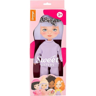 Orange Toys Комплект дрехи за кукла Orange Toys Sweet Sisters - Лилав анцуг (S25)