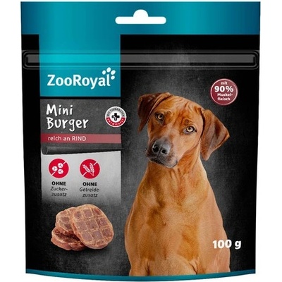 ZooRoyal Mini Burger Reich an Rind 100 g