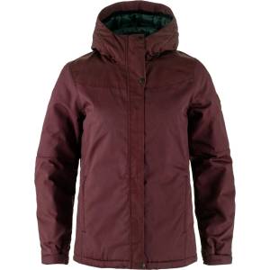 Fjällräven Дамско ежедневно яке Fjällräven Women's Stina Padded Jacket Casual jacket - Port (103-3102-0413)