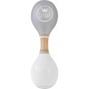 Bambam Дървена играчка BamBam - Маракас, Grey (51101)