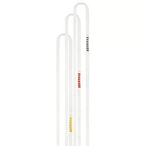 Petzl Pur'Anneau 60cm white/yellow