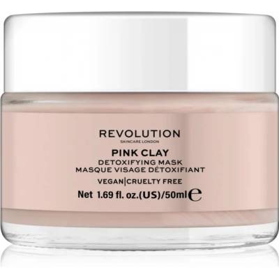 Revolution Skincare Pink Clay Detoxifying Маски за лице 50ml