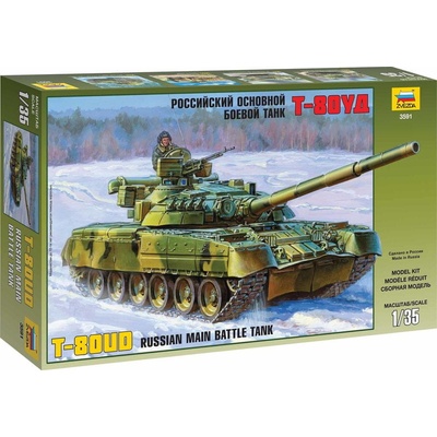 ZVEZDA Model Kit tank 3591 Russian Main Battle Tank T-80UD 32-3591 1:35