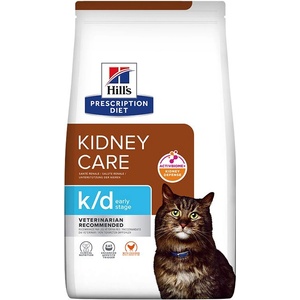 Hill's Hill s Prescription Diet k/d Early Stage Грижа за бъбреците гранули за котки 3 кг