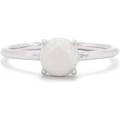 Rafity Stříbrný prsten Moon Opal R0067 16