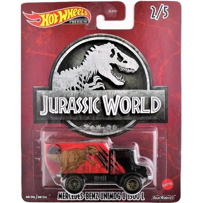 Mattel Hot Wheels Premium Jurassic World Mercedes-Benz Unimog U 1300 L
