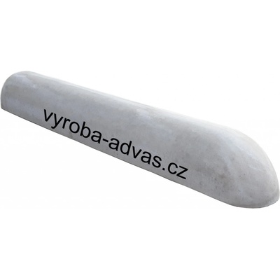Betónový parkovací doraz pod kolesá 190 x 23 x 23 cm výška