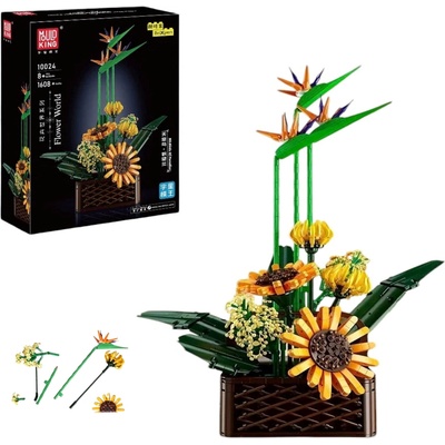 Lebula velké květiny slunečnice 1608 ks