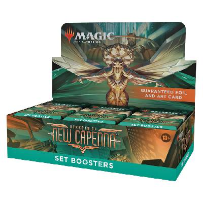 Wizards of the Coast Streets of New Capenna Set Booster Box Magic The Gathering