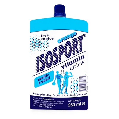ISOSPORT Изоспорт Напитка Витамини 250 мл. 14бр