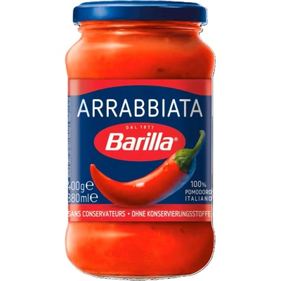 Barilla Arrabbiata rajčatová omáčka pikantní 400 g