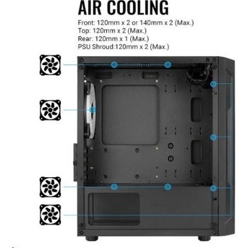 Aerocool Trinity Mini-G-BK-v2