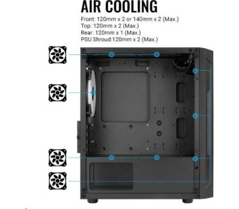 Aerocool Trinity Mini-G-BK-v2