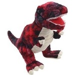 The Puppet Company Кукла за театър червен T-rex, серия Бебета динозаври, 35 см