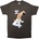 Queen Rock Montreal Charcoal Grey S Риза (QUTS117MC01)