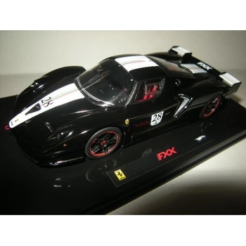 Mattel 1: 43 ferrari fxx ЧЕРЕН ДЕЙТОНА С ИТАЛИАНСКО ЗНАМЕ