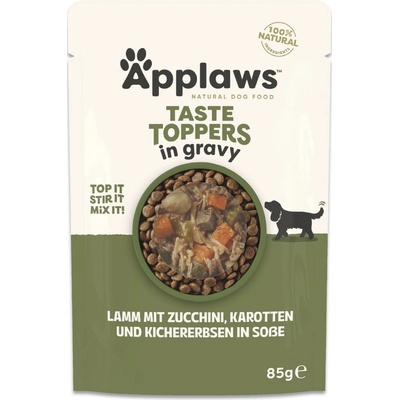 Applaws Taste Toppers in Sauce jehněčí s mrkví cuketou a cizrnou 12 x 85 g