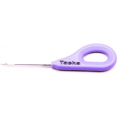 Taska Ihla na spojenie vlasca s ol. šnúrkou fialová
