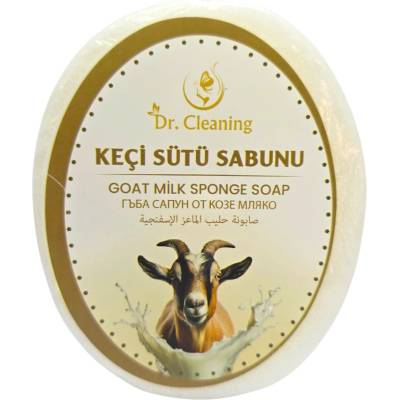 DR. CLEANING, Сапун, Сапун от козе мляко с луфа, 135 g
