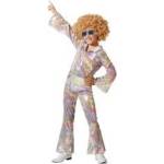 BigBuy Carnival Маскировъчен костюм за деца Многоцветен Disco Размер 10-12 години