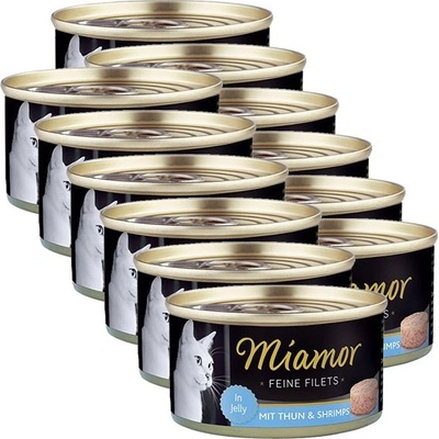Miamor Консерва Miamor Filet тоньо и скариди 12 x 100 г