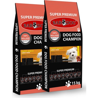 Bardog Puppy Mini 31/21 kuřecí maso 2 x 15 kg
